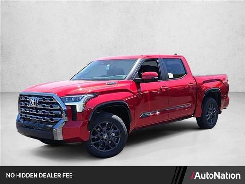 Supersonic Red 2026 Toyota Tundra Hybrid Platinum
