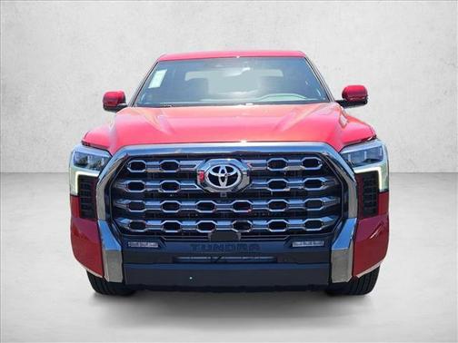 Supersonic Red 2026 Toyota Tundra Hybrid Platinum