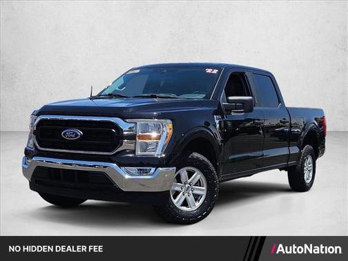 Agate Black Metallic 2022 Ford F-150 XLT