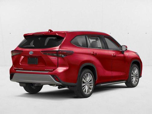 Ruby Flare Pearl 2026 Toyota Highlander Hybrid Platinum