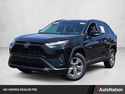 Midnight Black Metallic 2024 Toyota RAV4 XLE