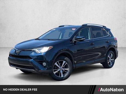 Galactic Aqua Mica 2018 Toyota RAV4 XLE