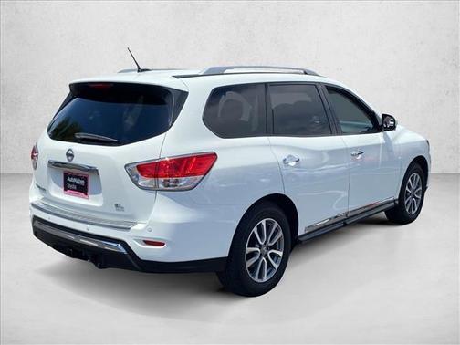 Glacier White 2015 Nissan Pathfinder SL