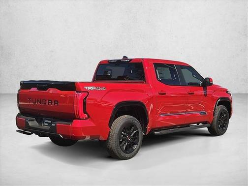 Supersonic Red 2026 Toyota Tundra Platinum
