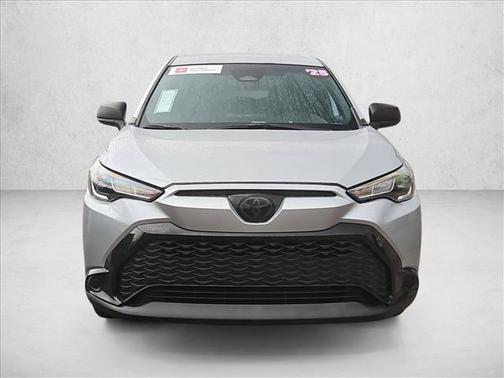 Sonic Silver 2025 Toyota Corolla Cross Hybrid S