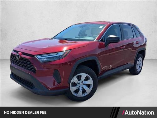 Ruby Flare Pearl 2023 Toyota RAV4 LE