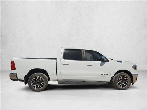 Bright White Clearcoat 2025 RAM 1500 Laramie