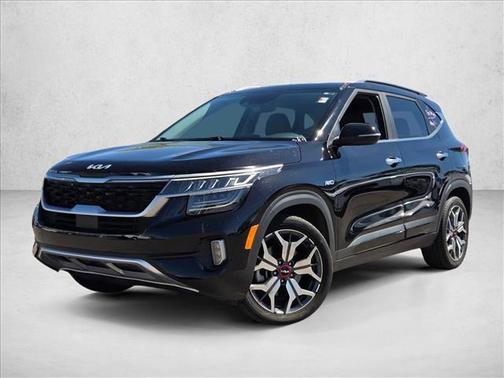 Cherry Black 2022 Kia Seltos SX Turbo