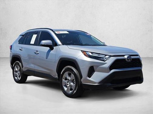 Silver Sky Metallic 2025 Toyota RAV4 XLE