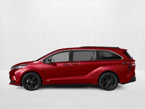 Ruby Flare Pearl 2026 Toyota Sienna XSE 7 Passenger
