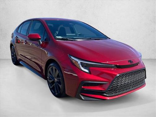 Ruby Flare Pearl 2026 Toyota Corolla SE