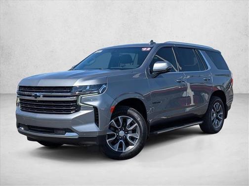 Satin Steel Metallic 2022 Chevrolet Tahoe LT