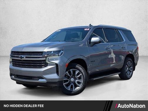 Satin Steel Metallic 2022 Chevrolet Tahoe LT