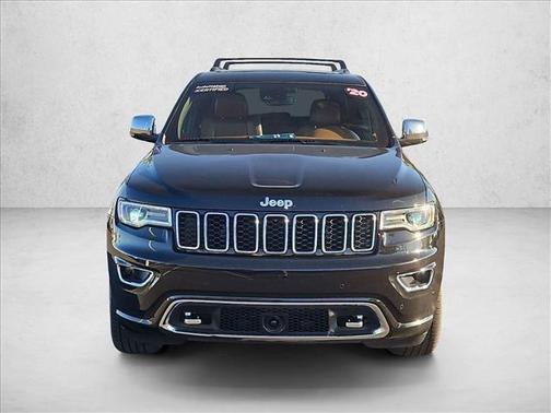 Diamond Black Crystal Pearlcoat 2020 Jeep Grand Cherokee Overland