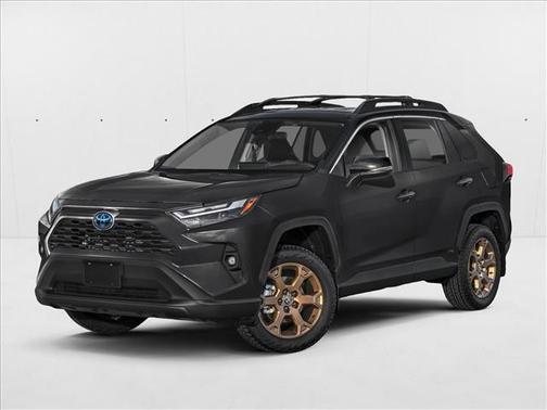Midnight Black Metallic 2025 Toyota RAV4 Hybrid Woodland Edition
