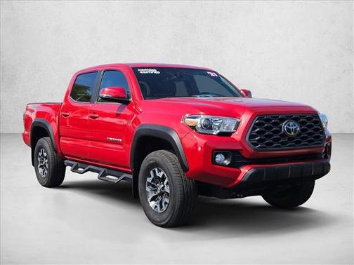 Barcelona Red Metallic 2021 Toyota Tacoma TRD Off Road