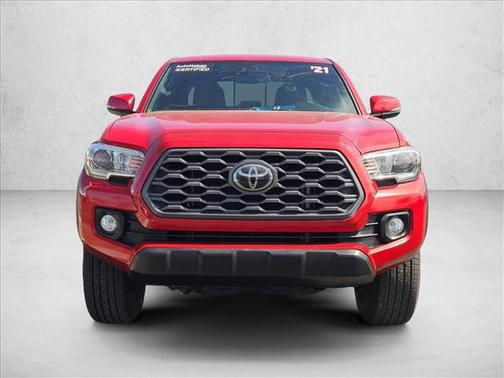 Barcelona Red Metallic 2021 Toyota Tacoma TRD Off Road