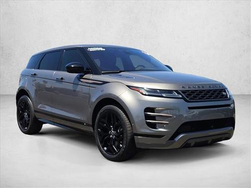 Silicon Silver Premium Metallic 2021 Land Rover Range Rover Evoque R-Dynamic SE