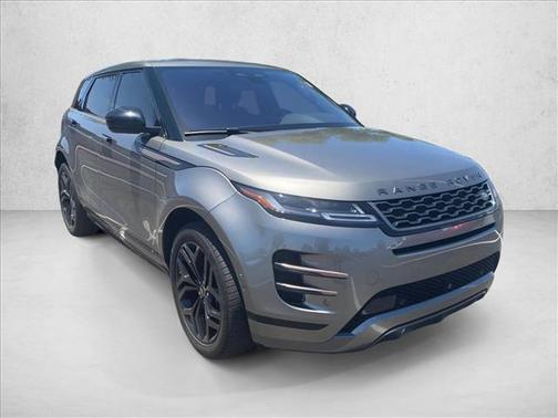 Silicon Silver Premium Metallic 2021 Land Rover Range Rover Evoque R-Dynamic SE