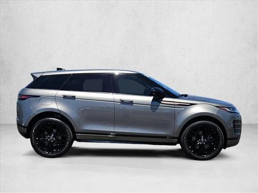 Silicon Silver Premium Metallic 2021 Land Rover Range Rover Evoque R-Dynamic SE