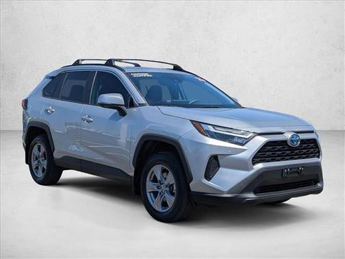Silver Sky Metallic 2023 Toyota RAV4 Hybrid XLE