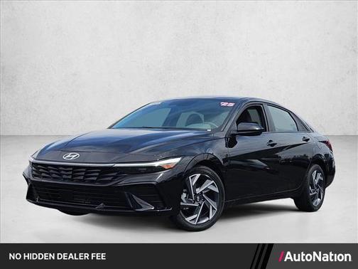 Abyss Black 2025 Hyundai ELANTRA Sport