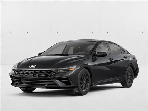 Abyss Black 2025 Hyundai ELANTRA Sport
