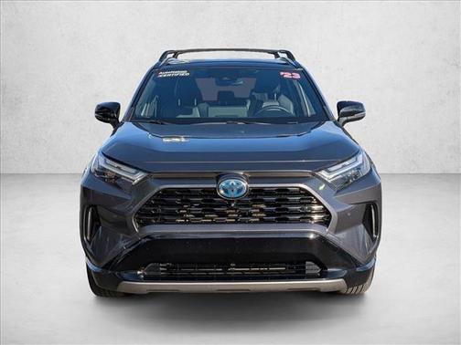 Magnetic Gray Metallic/Midnight Black Metallic 2023 Toyota RAV4 Hybrid SE