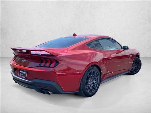 Rapid Red Metallic Tinted Clearcoat 2024 Ford Mustang GT Premium