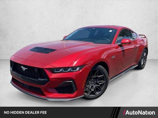 Rapid Red Metallic Tinted Clearcoat 2024 Ford Mustang GT Premium