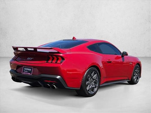 Rapid Red Metallic Tinted Clearcoat 2024 Ford Mustang GT Premium