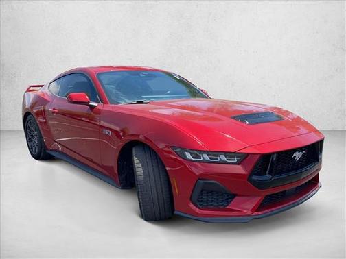 Rapid Red Metallic Tinted Clearcoat 2024 Ford Mustang GT Premium