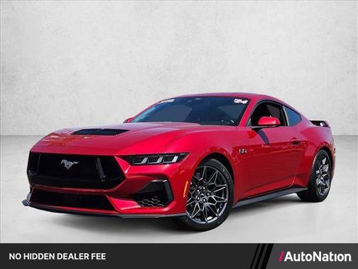 Rapid Red Metallic Tinted Clearcoat 2024 Ford Mustang GT Premium