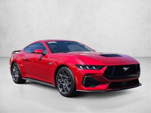 Rapid Red Metallic Tinted Clearcoat 2024 Ford Mustang GT Premium
