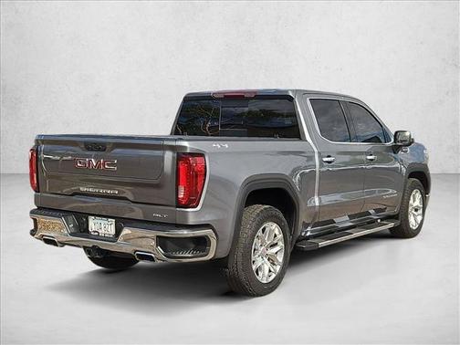 Satin Steel Metallic 2021 GMC Sierra 1500 SLT