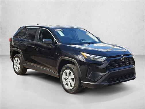 Midnight Black Metallic 2025 Toyota RAV4 LE