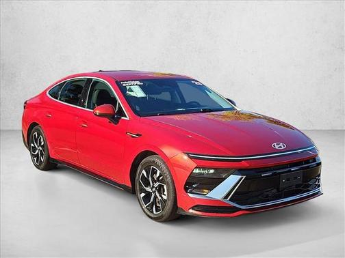 Ultimate red 2025 Hyundai SONATA SEL