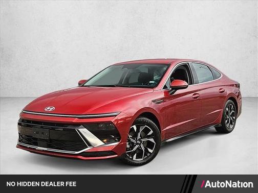Ultimate red 2025 Hyundai SONATA SEL