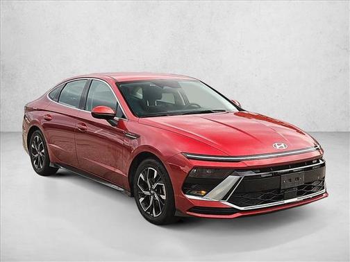 Ultimate red 2025 Hyundai SONATA SEL