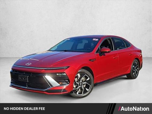 Ultimate red 2025 Hyundai SONATA SEL