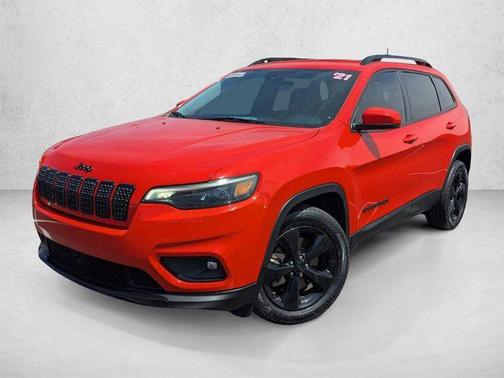 Spitfire Orange Clearcoat 2021 Jeep Cherokee Altitude
