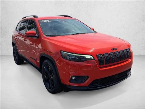Spitfire Orange Clearcoat 2021 Jeep Cherokee Altitude