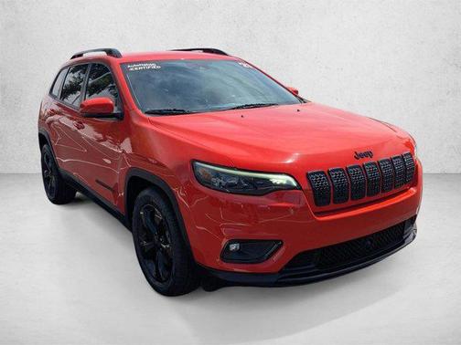 Spitfire Orange Clearcoat 2021 Jeep Cherokee Altitude