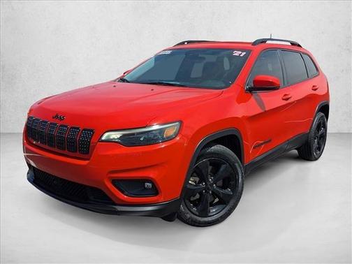 Spitfire Orange Clearcoat 2021 Jeep Cherokee Altitude