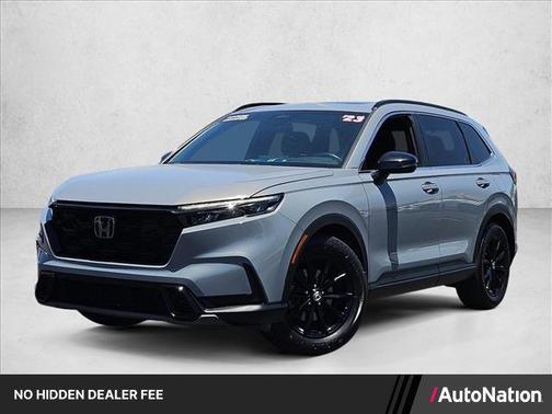 Urban Gray Pearl 2023 Honda CR-V Hybrid Sport FWD