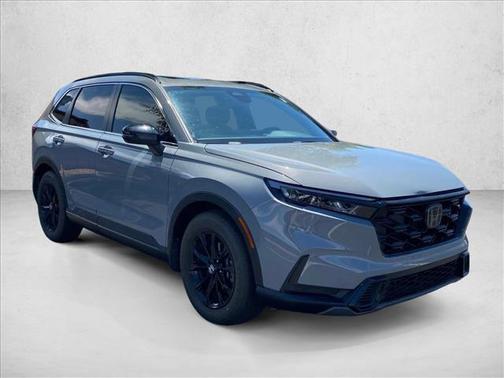 Urban Gray Pearl 2023 Honda CR-V Hybrid Sport FWD