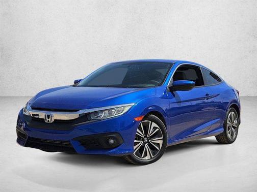 Aegean Blue Metallic 2016 Honda Civic EX-T