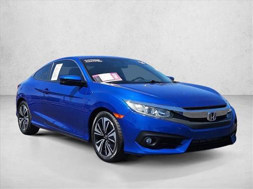 Aegean Blue Metallic 2016 Honda Civic EX-T