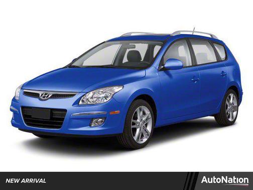 Vivid Blue 2010 Hyundai Elantra Touring GLS