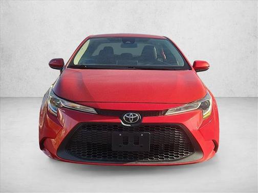 Barcelona Red Metallic 2021 Toyota Corolla LE